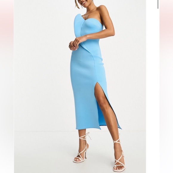 ASOS Dresses & Skirts - ASOS Design Strapless Midi Dress
